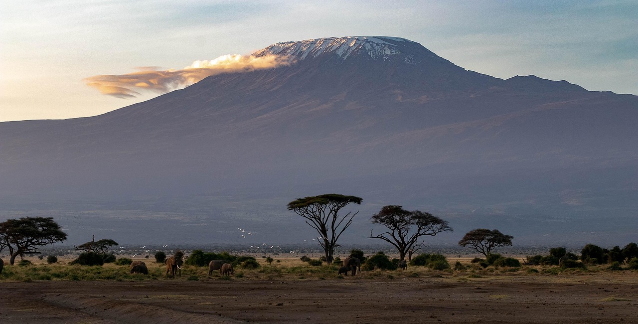 Tramonto su Amboseli